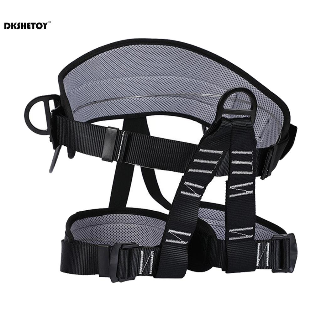 Professional Safety Belt Harness Aerial Work Safety Harness Lanyard On Back Half Seat High-altitude Rock Climbing Construction