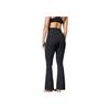 Adidas Slim High-Waisted Elastic Waist Sports Trousers Women Bottoms Black JE8025
