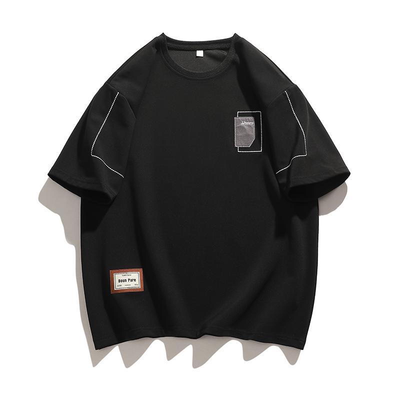 Summer T-Shirts Men Wearing Big Oversized Tshirts Male Plus Size 8XL T-Shirts Boy Young Tee Tops High Street Clothing