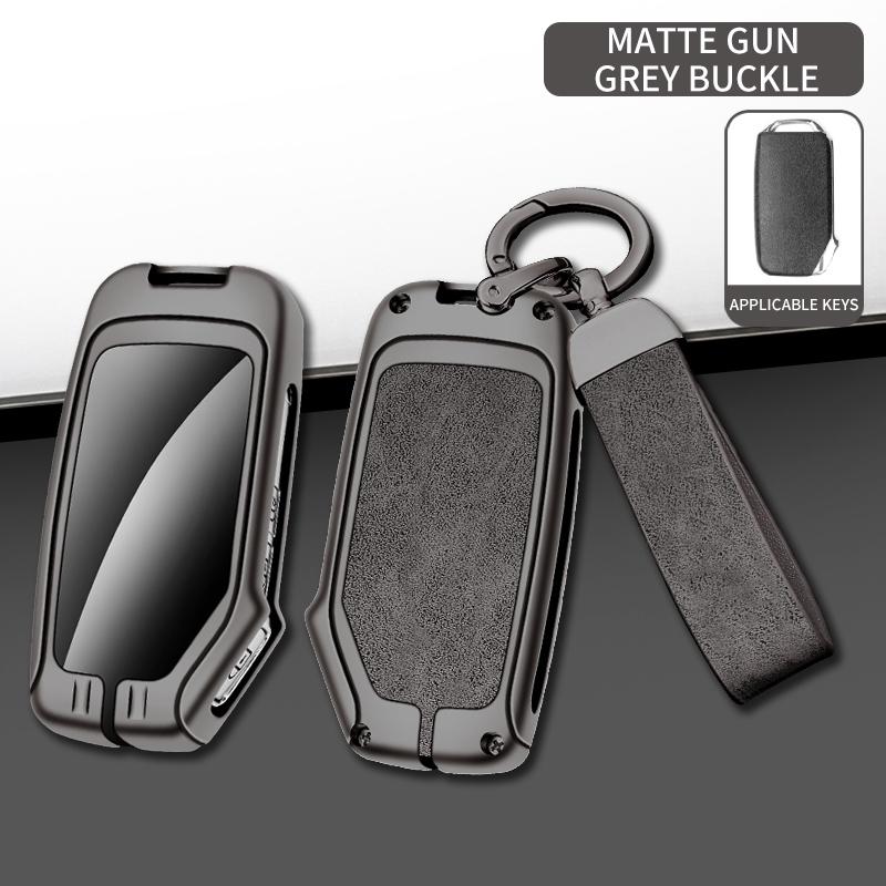 3/4 Button Car Key Case For Kia Gt Line Forte Seltos K3 K5 Sportage Ceed Soul Zinc Alloy Remote Control Key Case