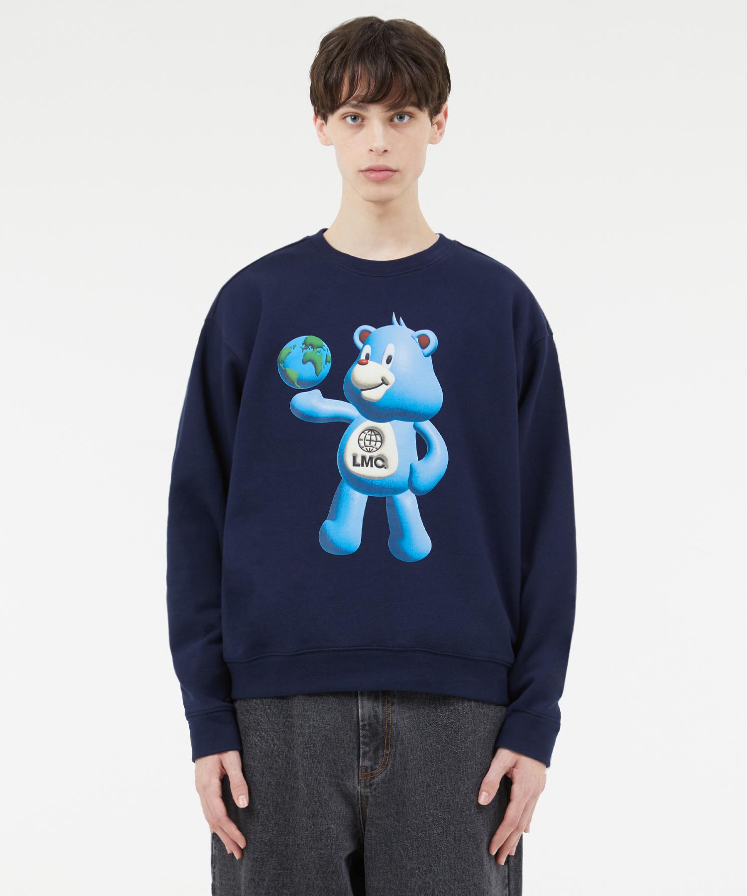 Lmc 3D Bear Sweatshirt Navy Navy/L