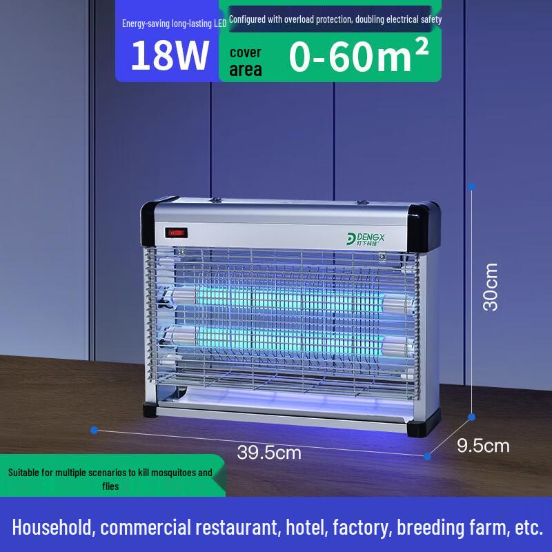 Commercial Electric LED Insect Killer Lamp D20wp-LED Fluorescent Type