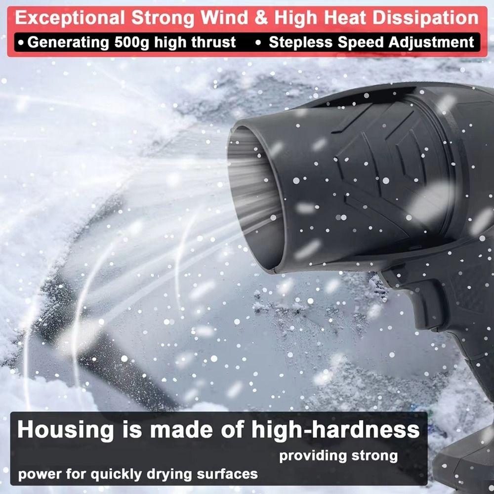 Stepless Speed Jet Fan 1000W Jet Leaf Air Blower Durable Turbo Fan  for Makita Battery