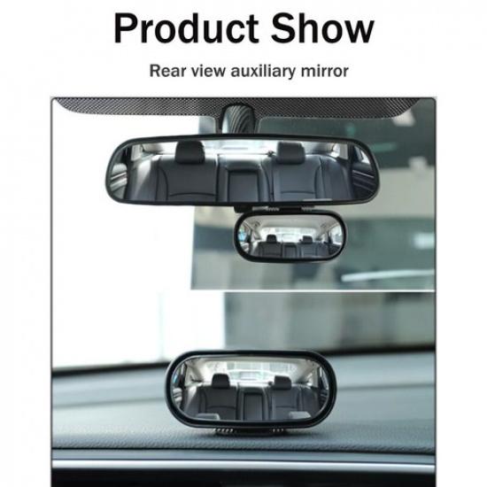 For Parking Auxiliary Car 360° Adjustable Wide Angle Side Blind Spot Rear Mirror