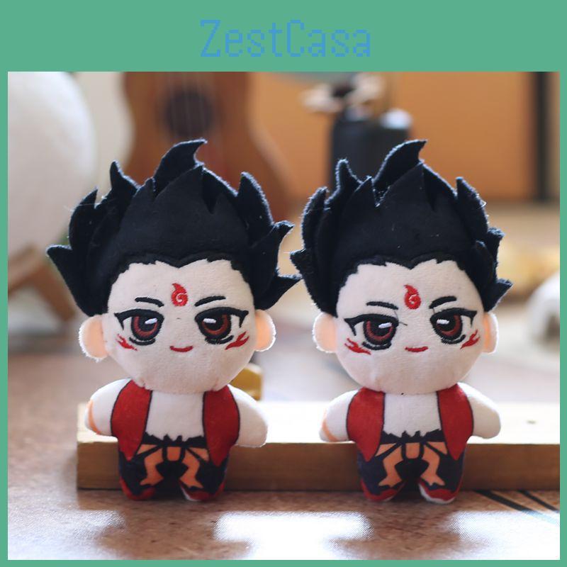 Nezha Plush Toy Keychain With Pp Cotton Backpack Accessory For Kids Gift