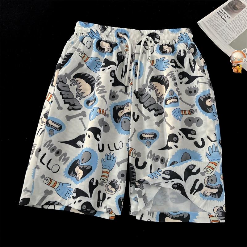 

Летние рабочие шорты, мужские прямые брюки средней длины с множеством карманов, функциональные брюки длиной пять четвертей M белый