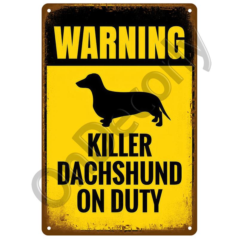 Beware Metal Signs Vintage Plaque Warning Danger Tin Signs Plate Home Wall Decor For Bar Club Man Cave Art Painting Poster Gift