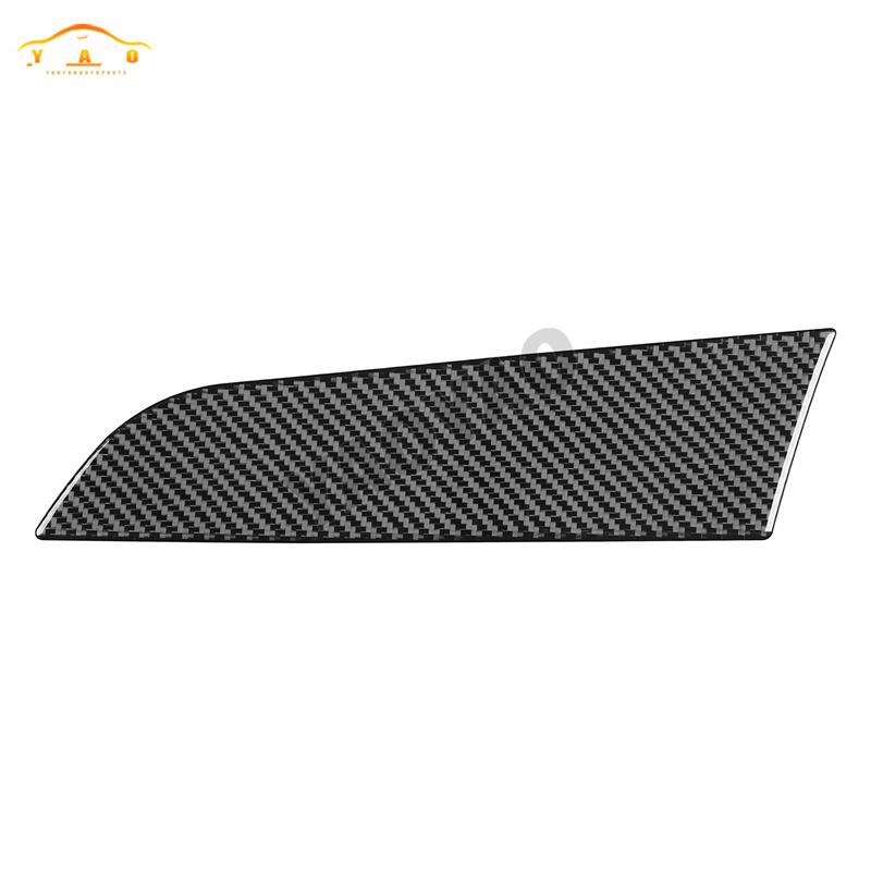 Carbon Fiber For Ford Focus Mk3 2012-2014 Co-pilot trument Panel Trim Strip Cover Interior Accessories