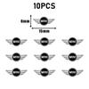 Car Key Emblem Stickers Auto Control Key Logo Car Accessories for MINI F55 F56 R60 R59 R58 WORKS One Cooper JCW 2023 R57 R56 R55 Pwaxk99