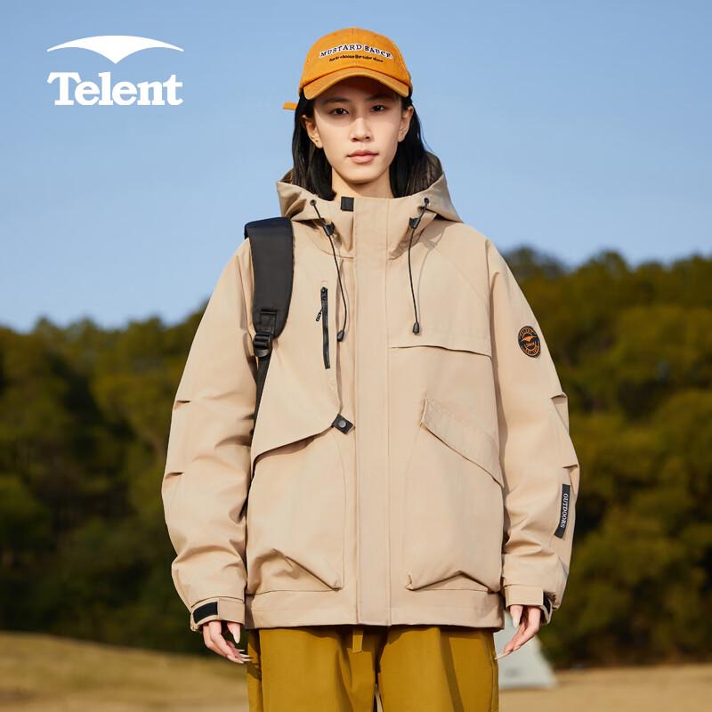 

Tianluntian Men s Hooded Outdoor Warm Jacket M