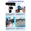 Car Interior Rear View Mirror Large Field 360 Degree Adjustable Universal View Rearview Mirror Car Accessories 2025