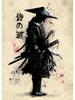 Retro Japanese Samurai Posters Canvas Painting Japan Culture Wall Art Picture For Living Room Home Decoration Frameless