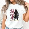 Retro Shogun Graphic T-Shirt Vintage Japanese Warrior Art Tee Shirt Shogun Hiroyuki Sanada Blackthorn Merch Short Sleeves Tops