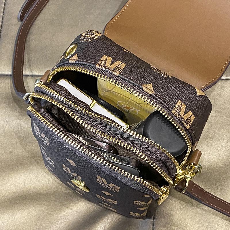 Torebki Crossbody dla Kobiet Luksusowa Skórzana Torebka na Telefon Komórkowy Portfel Designerska Torba na Ramię Damska Torebka Podróżna