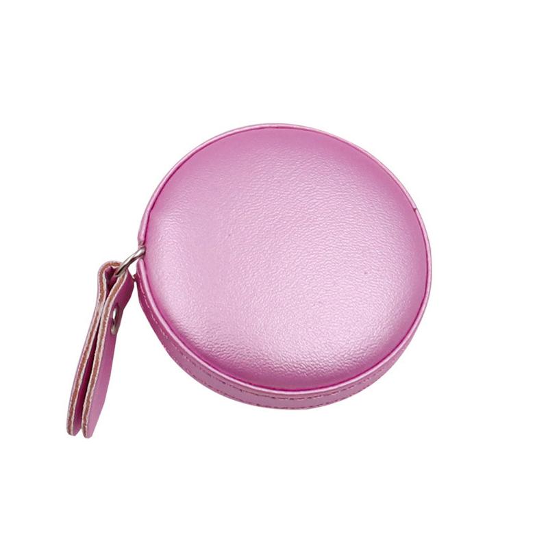 Measuring Tape Leather Retractable Ruler Tape Portable Centimeter Inch Roll Tape Practical Measures Height Ruler Measuring Tool