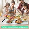 Electric Food Warming Mat By with 3 Adjustable Temperatures And Timers Food Warmer Foldable Perfect for Warming Coffee and Meals