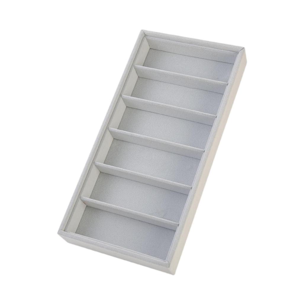 Brillenetui, Sonnenbrillen-Organizer, Leicht, Vielseitig, Samtausgekleidetes Schmuck-Organizer-Tablett