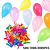 3 Inch Rainbow Latex Balloons, Small Multicolor Water & Air Balloons for Summer Water Fights, Birthday & Party Decorations