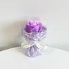 Scented Artificial Flower Bouquet Handmade Mini Aromatherapy Soap Rose Floral Arrangement Romantic Valentine's Day Gift for Home Car Decoration