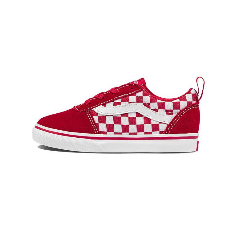 Vans Slip Resistant Cushioning Low Top Skate Shoes Baby Sneakers Red VN0A3QU1UK7