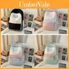 Girls Japanese Dot Pattern Backpack With Nylon Material For School And Campus Use