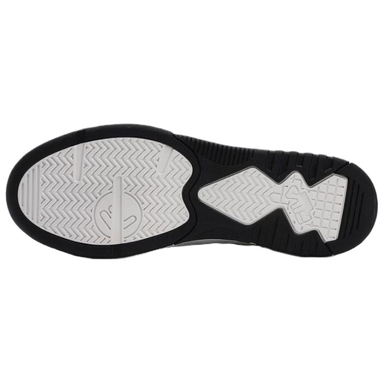 FILA Chic Versatile Comfortable Lightweight Low-Top Skate Shoes Men sneakers White Gray A52M623102F-BW