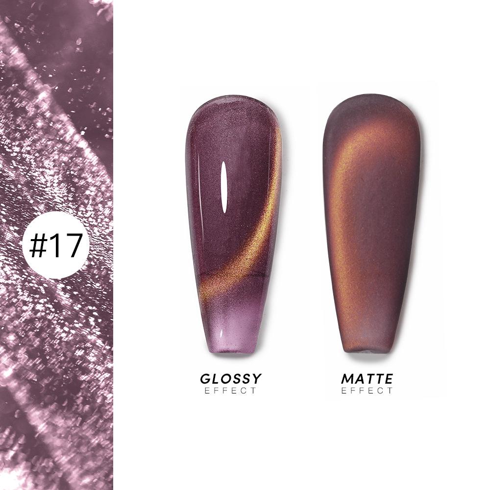 2024 Trendy 36-Color Cat Eye Nail Gel Set - Sparkly UV Gel for Salon Use