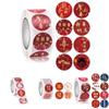 Festive 500pcs Cny Happy New Year Stickers Tape With Self-adhesive Material For Joyful Celebrations