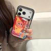 Cute music note star person for iPhone16promax Apple 14/15 mobile phone case 17pro protective case female