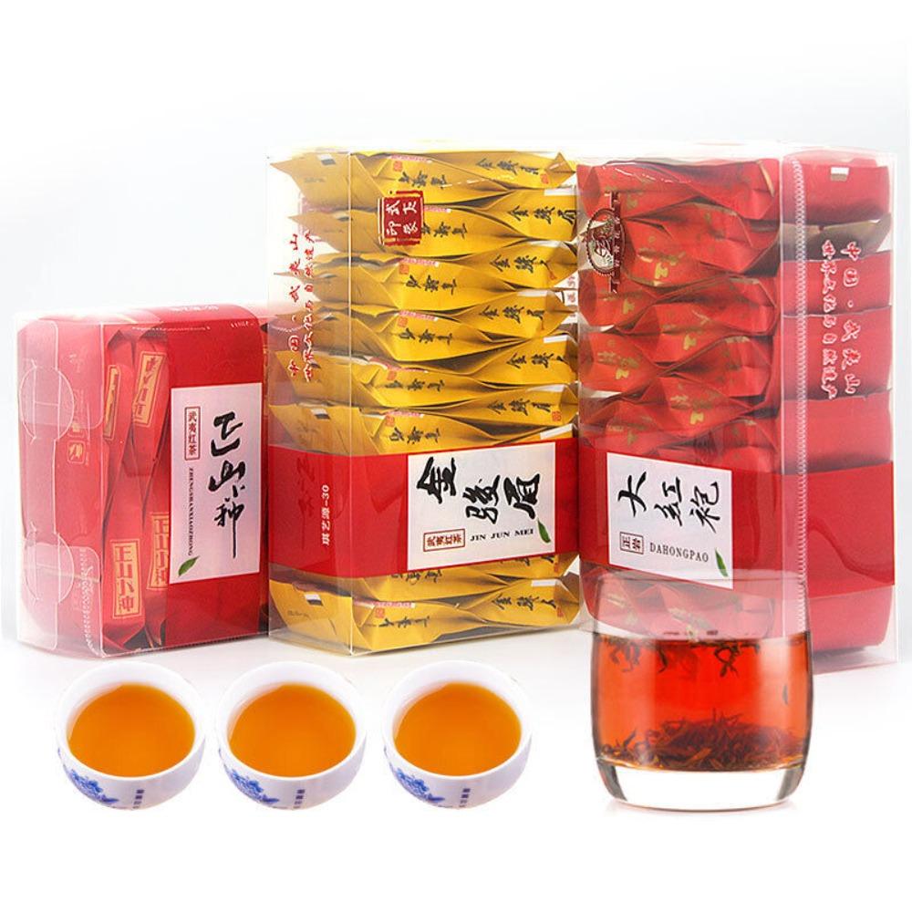 JinJunMei Zheng Shan Xiao Czarna Herbata Da Hong Pao Oolong Jaśminowa 20 Torebek Herbaty