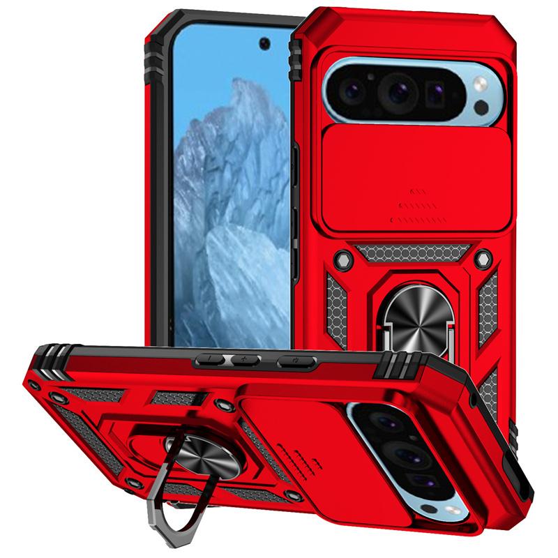 Armor Funda For Google Pixel 10 Pro 5G Case Cae Magnetic Holder Ring Case For Pixel10 Pixel 10 Pro XL 10Pro Lens Protector Cover