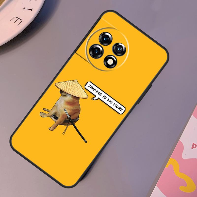 Cheems Shiba Inu Doge Meme Hülle Für OnePlus Nord 5 CE 4 3 2 Lite N30 OnePlus 11 12 13 15 12R 13R 10T 13T 9 10 Pro Cover