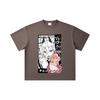 260 GSM Double Yarn 32 Count 100% Cotton Chainsaw Man V57 Power Print Unisex Heavy Cotton T Shirt
