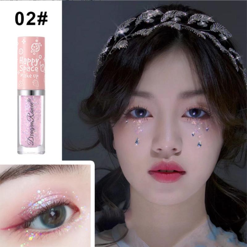 Liquid Eyeshadow Highlighter Waterproof Pearlescent Shiny Eye Shadow  Eye Shadow Mashed Potatoes SequinsMakeup