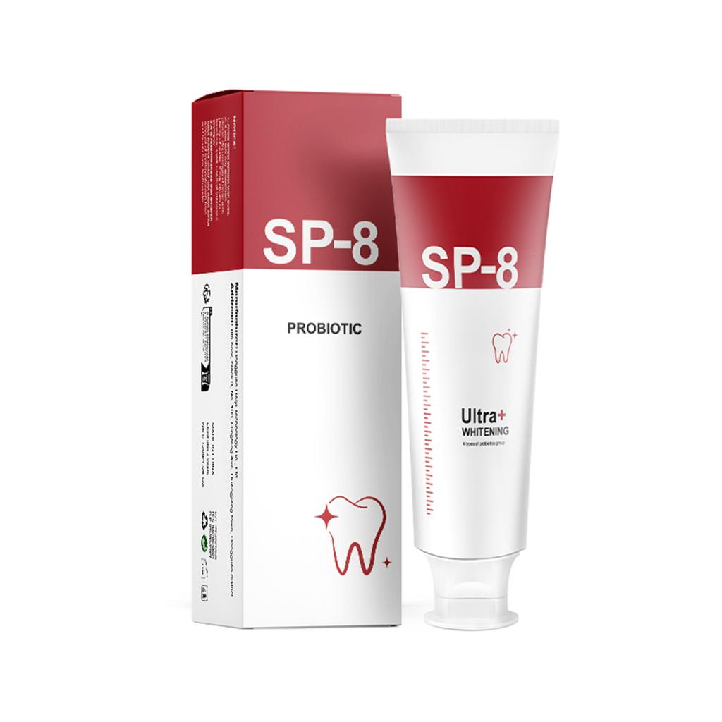 Sp8 Super Whitening, Sp8 Toothpaste, Super Whitening Teeth, Probiotic Whitening Toothpaste, Deep Cleaning Care Toothpaste, Fresh Breath