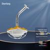 80w, curved pole mount