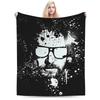 Warme weiche Decke Mädchen Jungen Reise The Dude Big Lebowski Überwurfdecke Flanell Tagesdecke für Couch Sessel Sofa Bett Sofa Bett