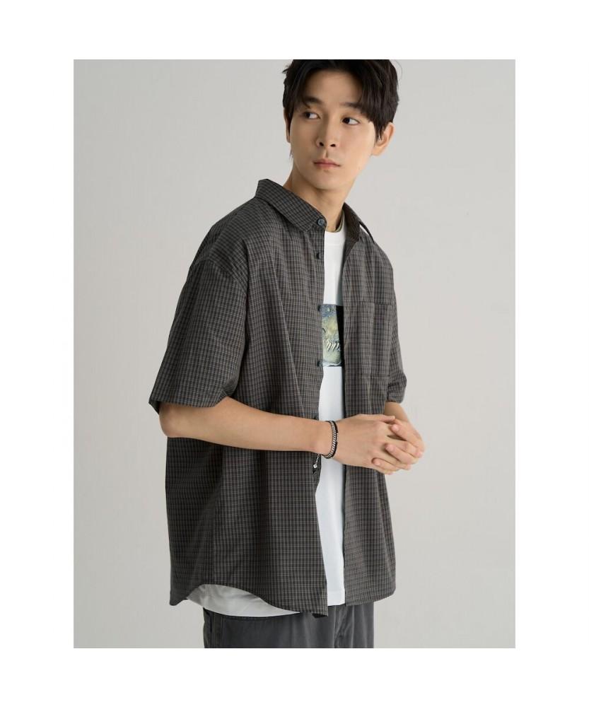 8seconds Oversized Check Short Sleeve Shirt Brown