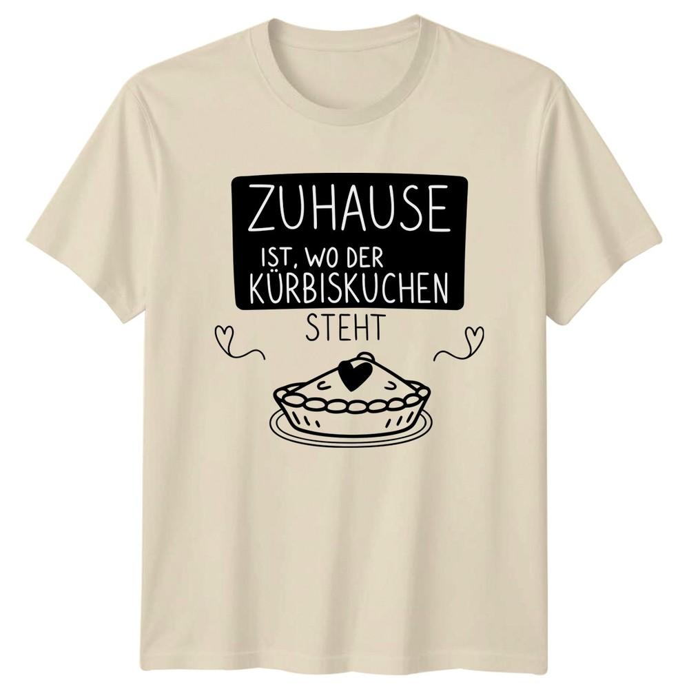Zuhause Ist Wo Der Krbiskuchen TShirt GerUnisex Thanksgiving Gift For Him Her