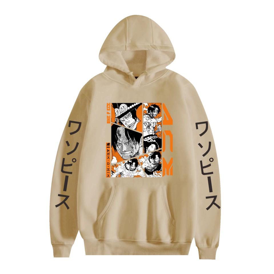 ONE PIECE Anime Hoodie Sweatshirt for Mens Womens Unisex Graphic Printed Cool Streetwear Hoodie