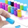 10PCS Washable Children Finger Painting Sponge Toddler Art Painting Tool for Kid Early Learning and Art Craft Project