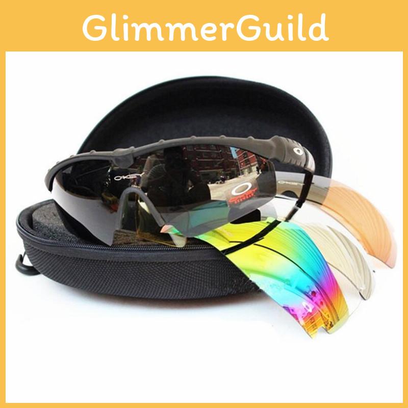Durable And Lightweight Wind Resistant Outdoor Sport Glasses With 5 Lens Options