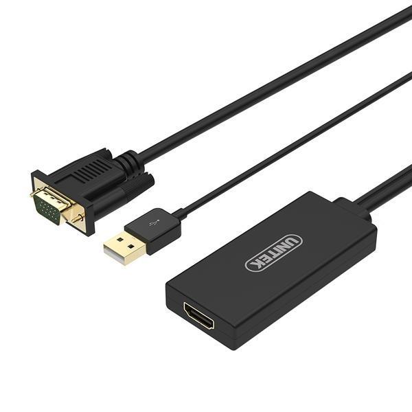 Unitek+adapter+vga+to+hdmi+%2b+audio+y 