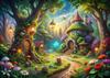 Enchanted Forest Backdrop Fairy Garden Birthday Background 7x5 Ft Prop