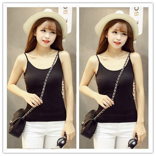 Sling Vest Women's Underwear Internet Celebrity Large Size Outside Wear Versatile Inside - Piece Student Thin Belt Bottoming Shirt
