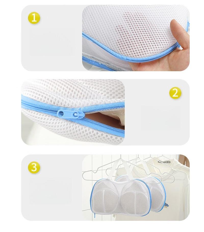 1pc Household Bra Washing Bag, Washing Machine Dedicated Spherical Washing Bag, Anti-deformation and Breathable
