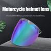 3-Snap Shield for Motorcycle Helmet