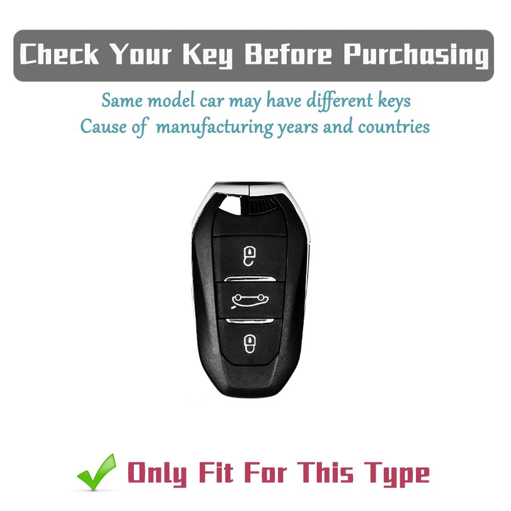Tpu Key Case Shell For Peugeot 308 408 508 2008 3008 4008 5008 For Citroen C4 C4L C6 C3-Xr Picasso Ds3 Ds4 Ds5 Car Remote Cover