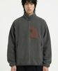 Underoff Mountain Fleece Zip-Up Jacket Charcoal