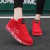 New Four Seasons Couple Plus Size 35-44 High Top Sneakers Fashionable, Lightweight, Comfortable, Versatile Skateboarding Shoes